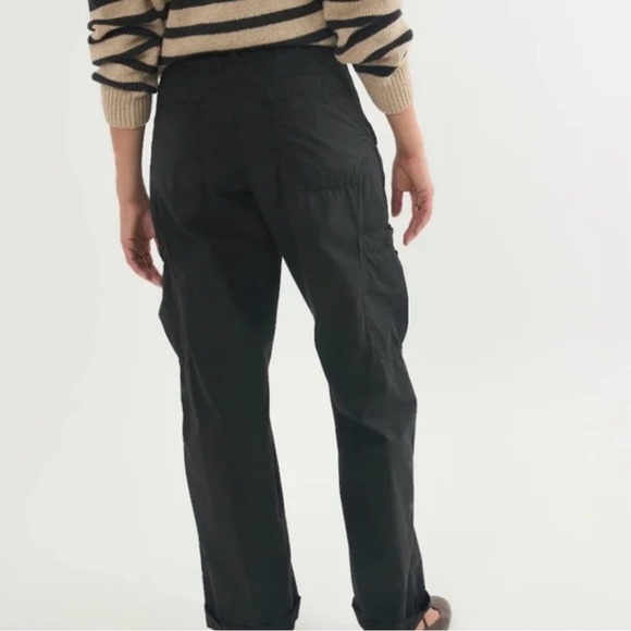 Marine Layer Jo Wide Leg Utility Cargo Pant In Black size 8 NWT - Picture 2 of 9